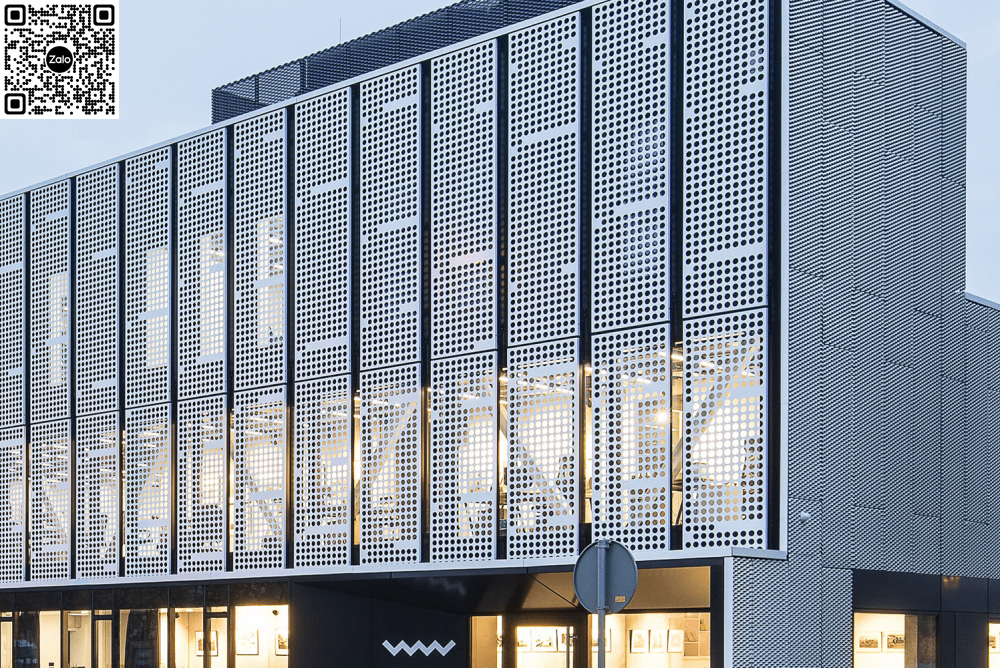 Mặt dựng nhôm đục lỗ - Perforated Facades